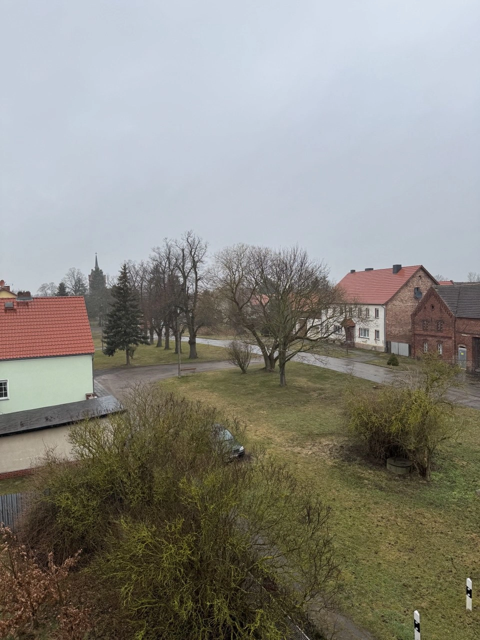 Dachgeschoss Ausblick Dorfkern
