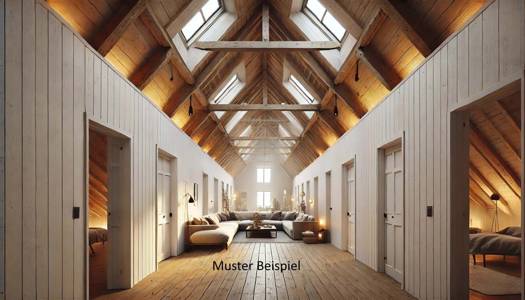 Wohnung Dachgeschoss Muster Ausbau Beispiel